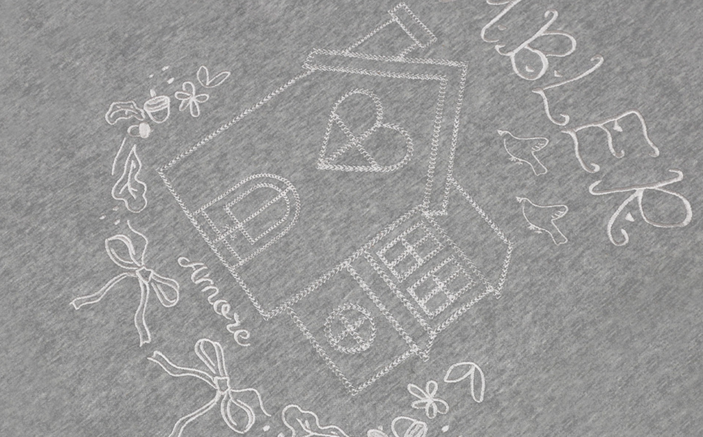 AMBLER 預訂｜Garden House 刺繡衛衣 (AMM1405)