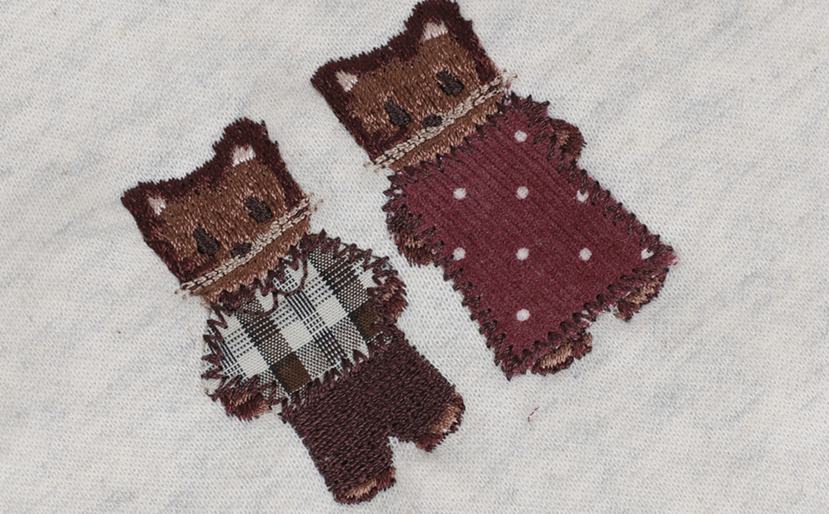 AMBLER 預訂｜Sweet Cat Couple 情侶圖案刺繡衛衣 (AMM1415)