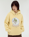 AMBLER 預訂｜Winter Snow Cat 貓咪水晶球連帽衛衣 (AHP1305)