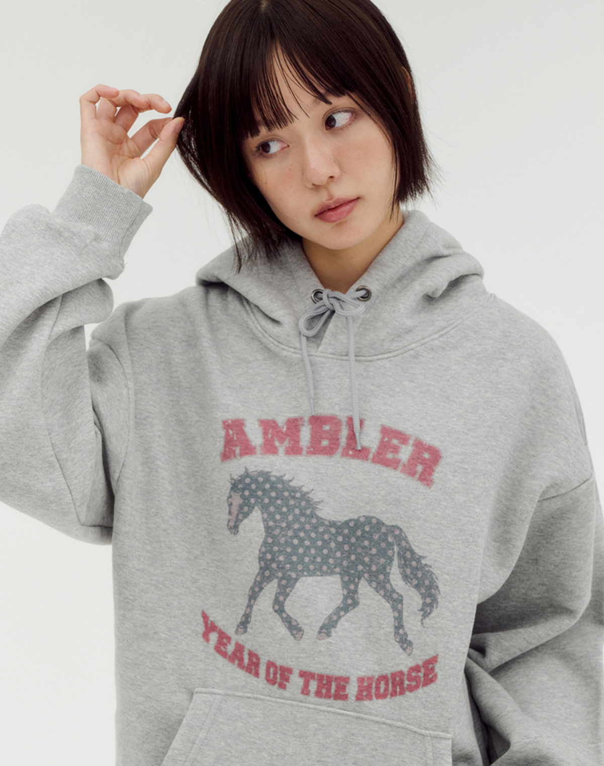 AMBLER 預訂｜Vintage Horse 復古馬連帽衛衣 (AHP1313)