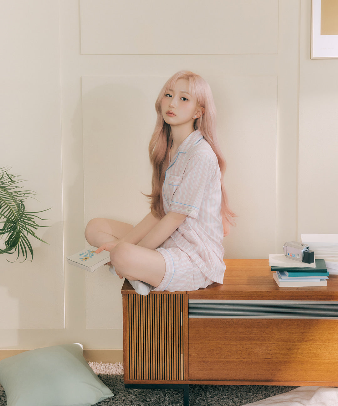 DOSSY預訂｜NMIXX HAEWON PICK DAHLIA PAJAMA SET