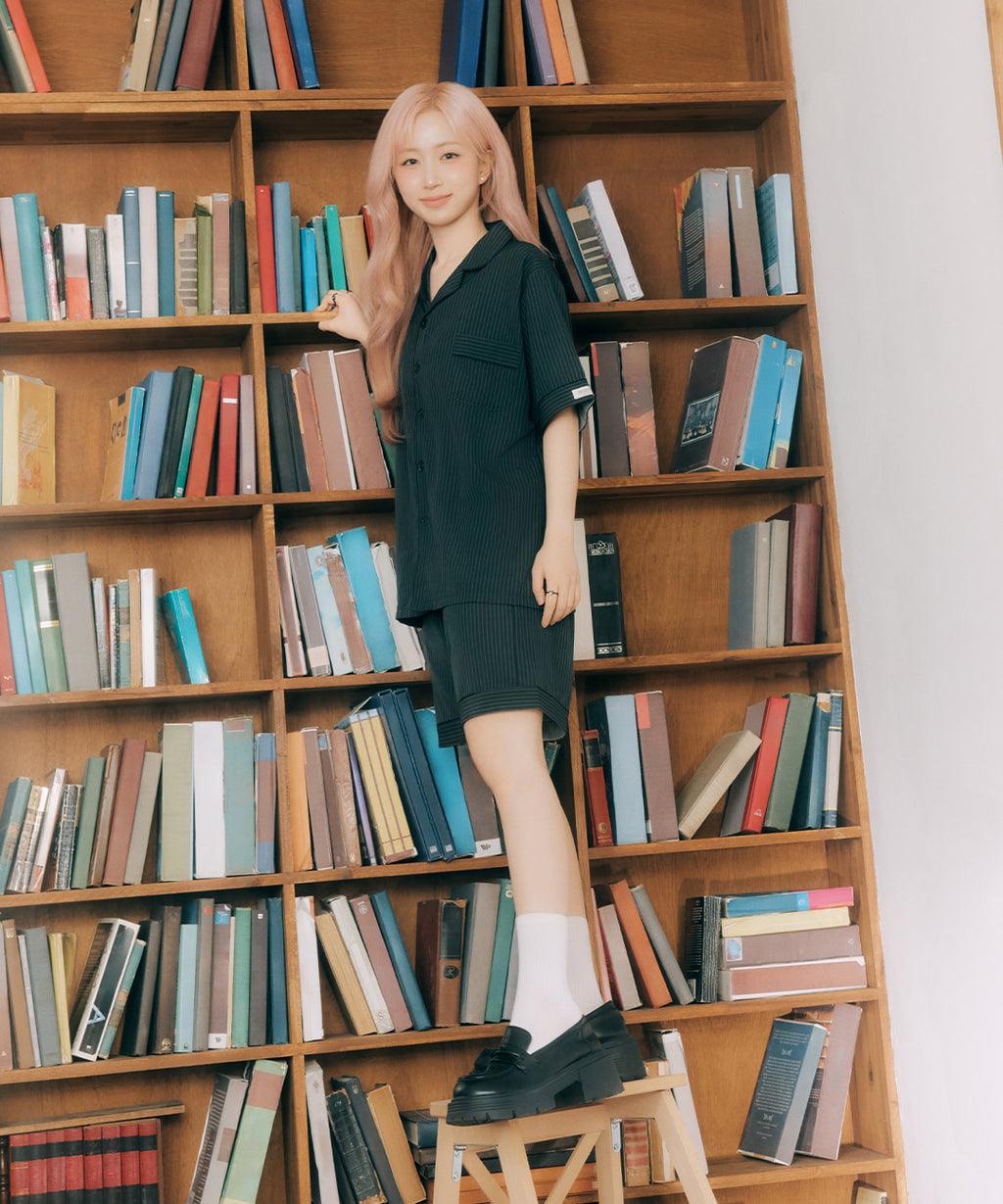 DOSSY預訂｜NMIXX HAEWON PICK MODERN SHORT PAJAMA SET