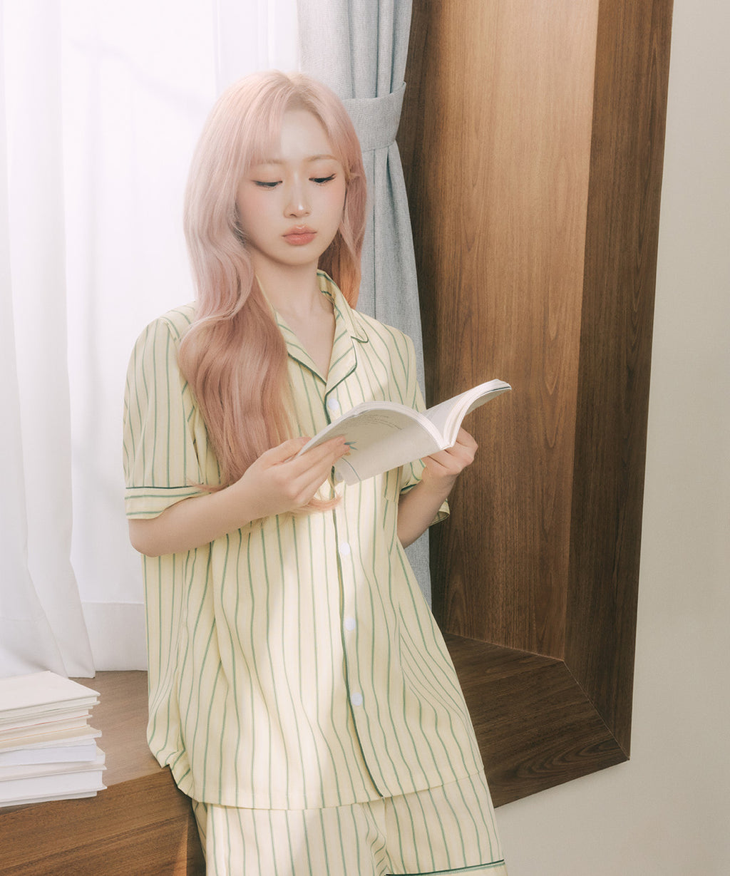 DOSSY預訂｜NMIXX HAEWON PICK PAIN PAJAMA SET