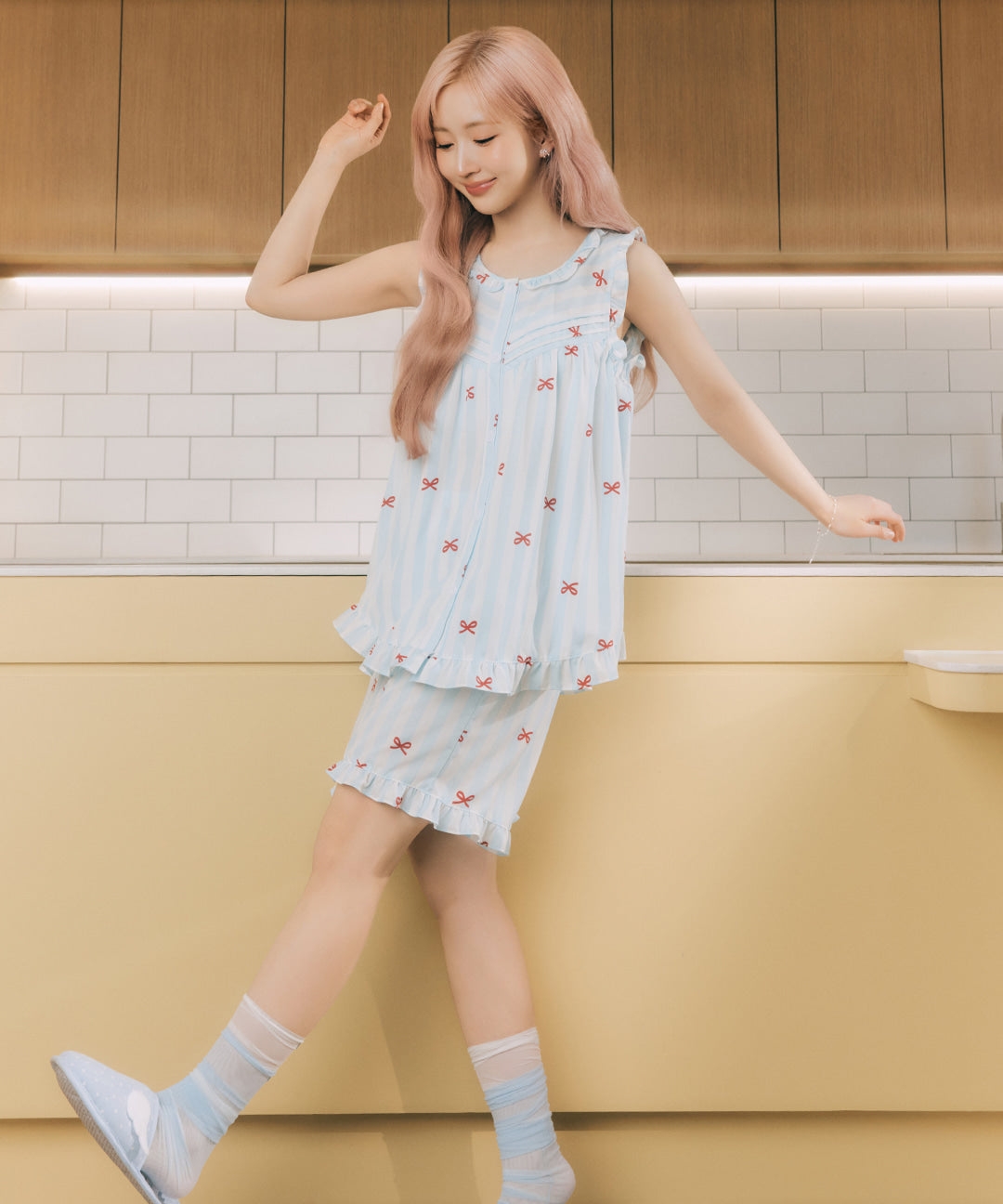DOSSY預訂｜NMIXX HAEWON PICK BONNIE PAJAMA SET