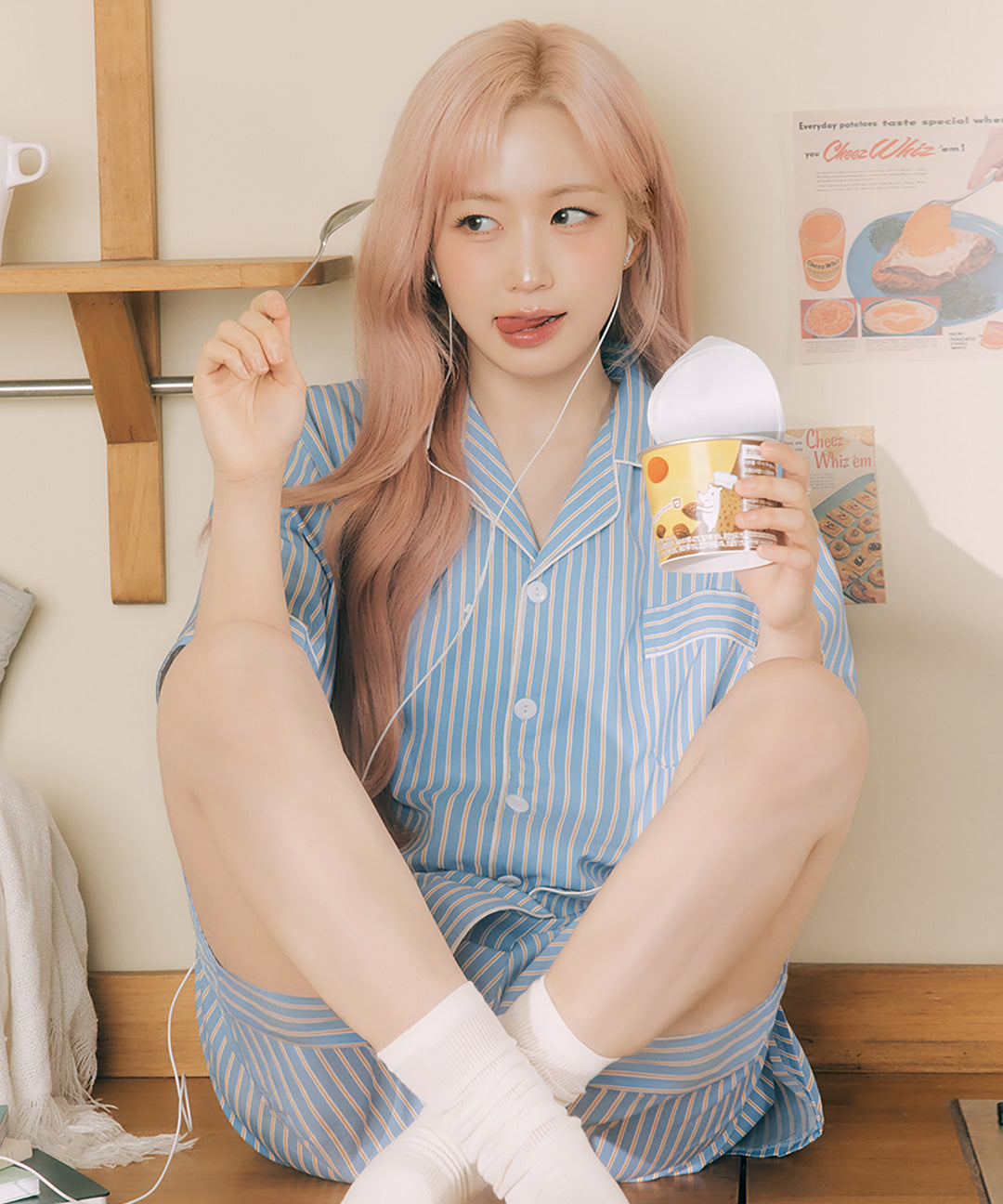 DOSSY預訂｜NMIXX HAEWON PICK MARINA PAJAMA SET