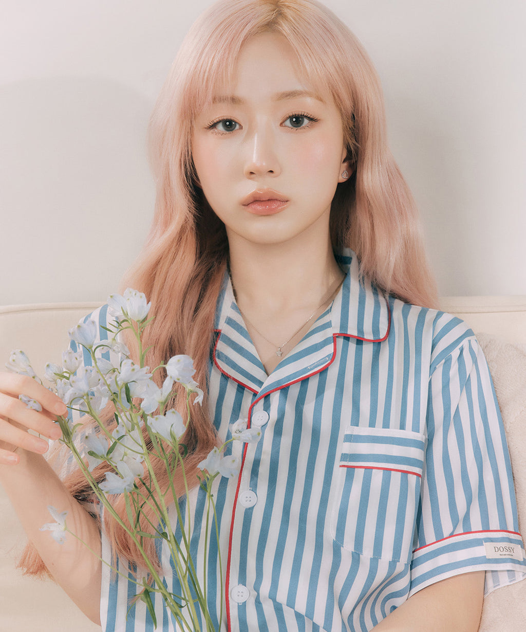 DOSSY預訂｜NMIXX HAEWON PICK TOVE PAJAMA SET