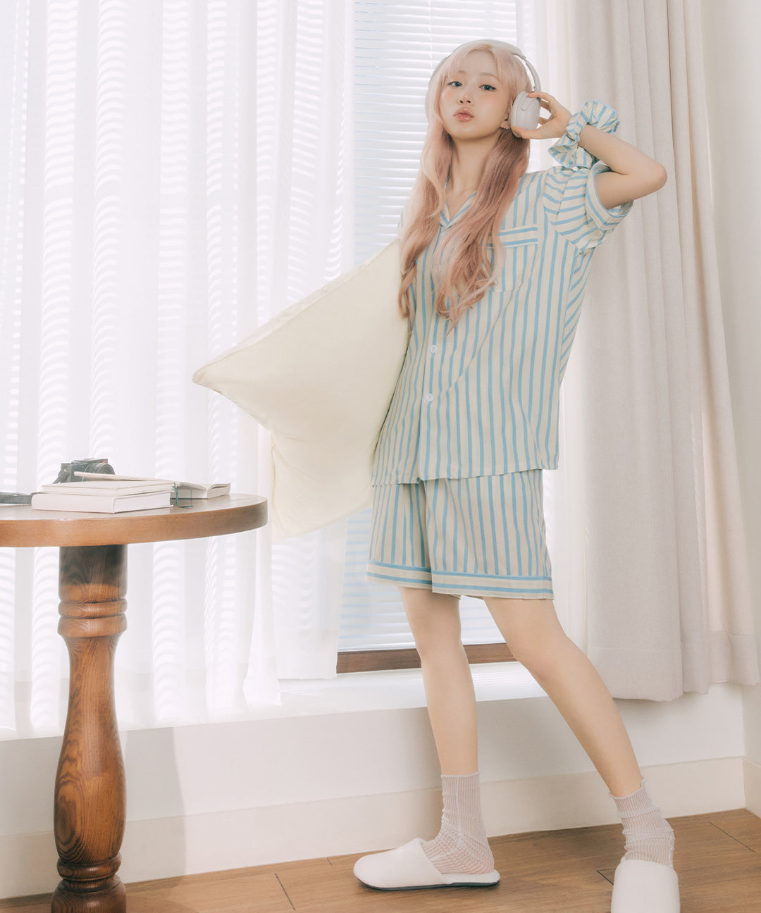 DOSSY預訂｜NMIXX HAEWON PICK PURE PAJAMA SET