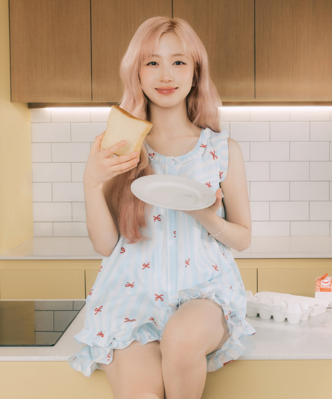 DOSSY預訂｜NMIXX HAEWON PICK BONNIE PAJAMA SET