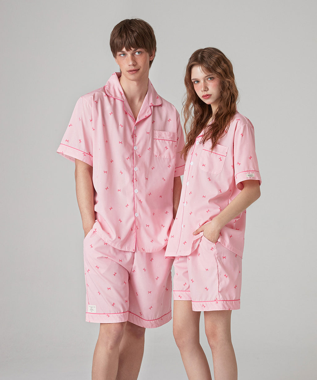 DOSSY預訂｜NMIXX HAEWON PICK BUNNY PINK PAJAMA SET