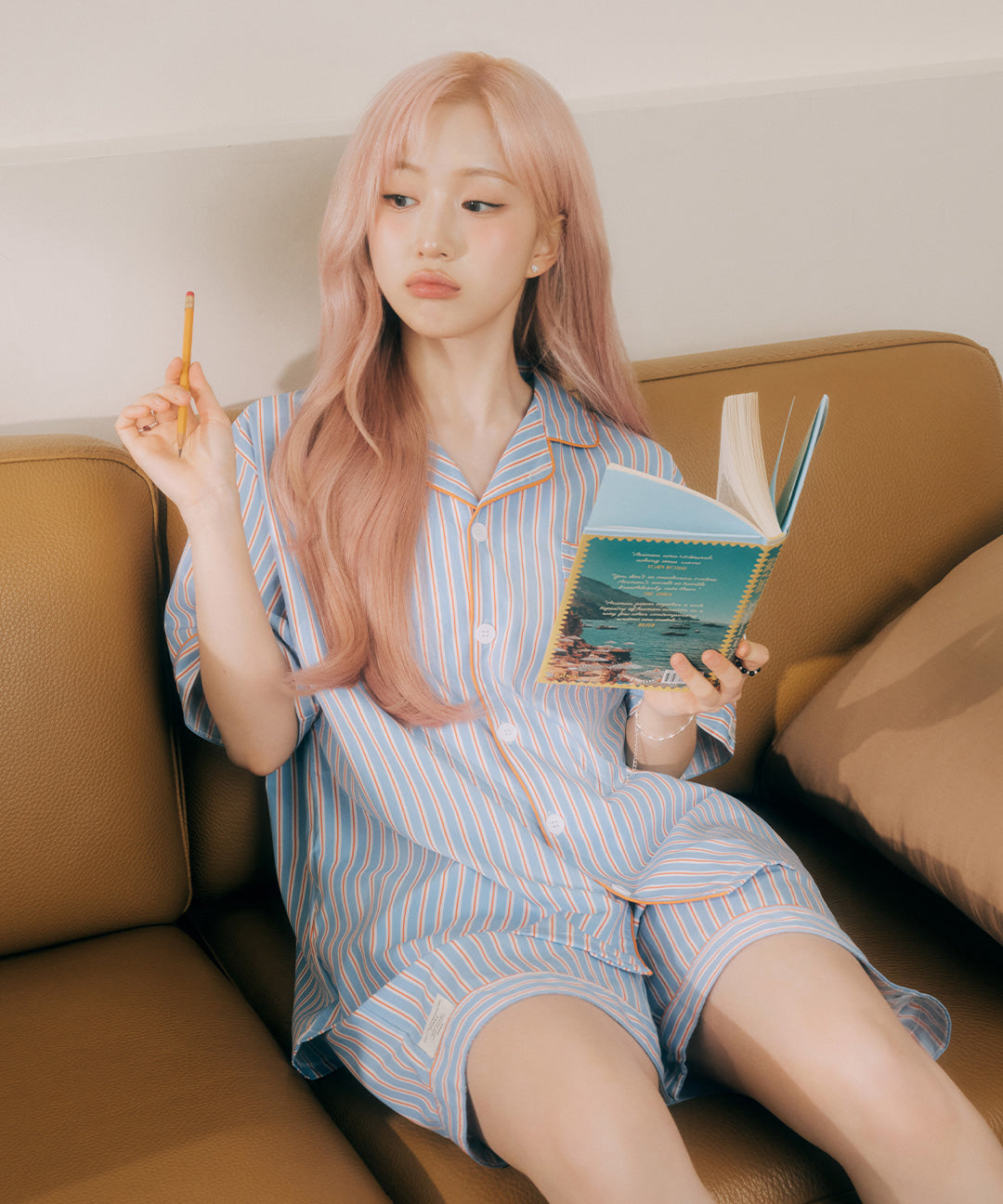 DOSSY預訂｜NMIXX HAEWON PICK SIERRE PAJAMA SET