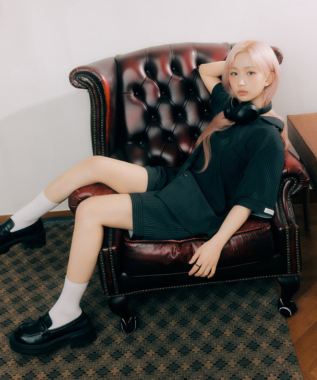 DOSSY預訂｜NMIXX HAEWON PICK MODERN SHORT PAJAMA SET