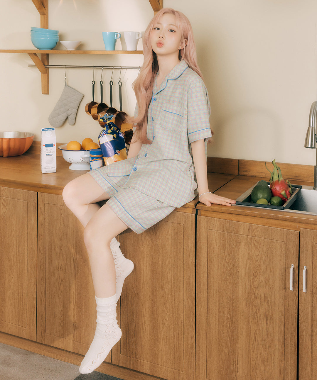 DOSSY預訂｜NMIXX HAEWON PICK POOKY PAJAMA SET