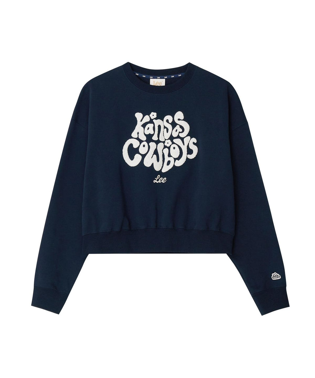 LEE 現貨｜LEE Women's Kansas Boucle Logo Sweatshirt