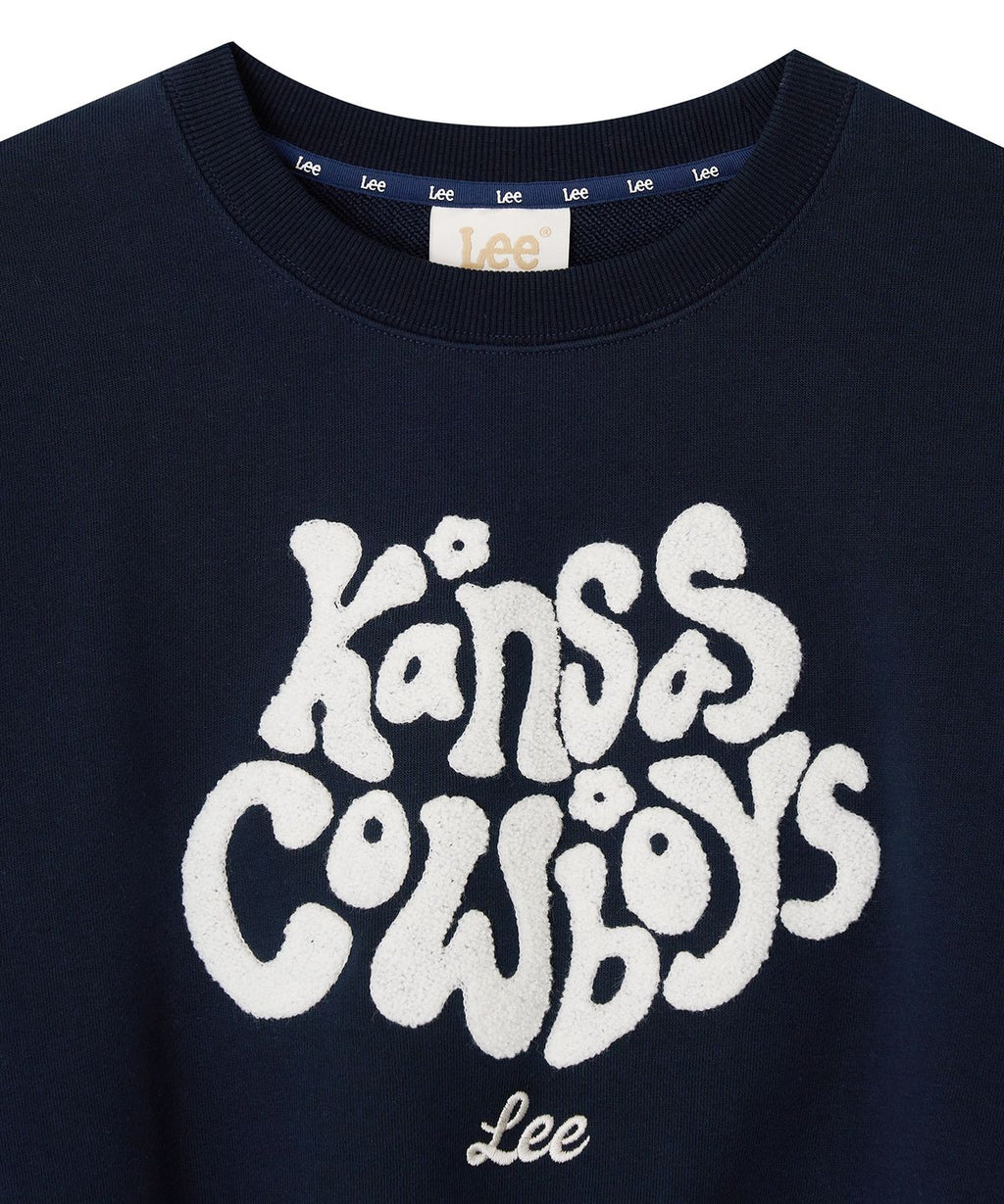 LEE 現貨｜LEE Women's Kansas Boucle Logo Sweatshirt