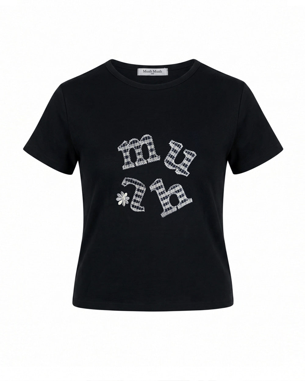 MUAHMUAH預訂｜DOUBLE CHECK HALF T-SHIRT