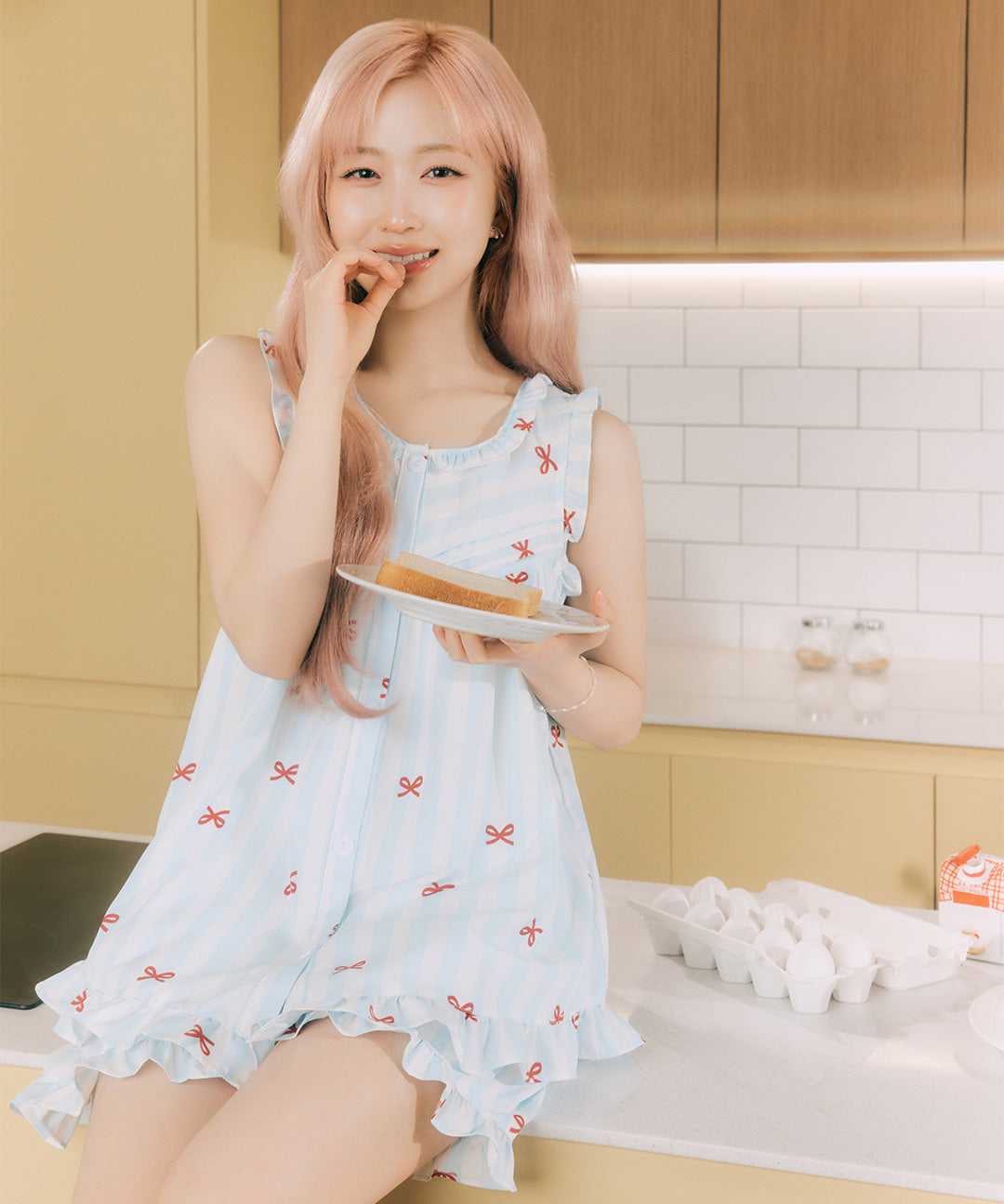 DOSSY預訂｜NMIXX HAEWON PICK BONNIE PAJAMA SET