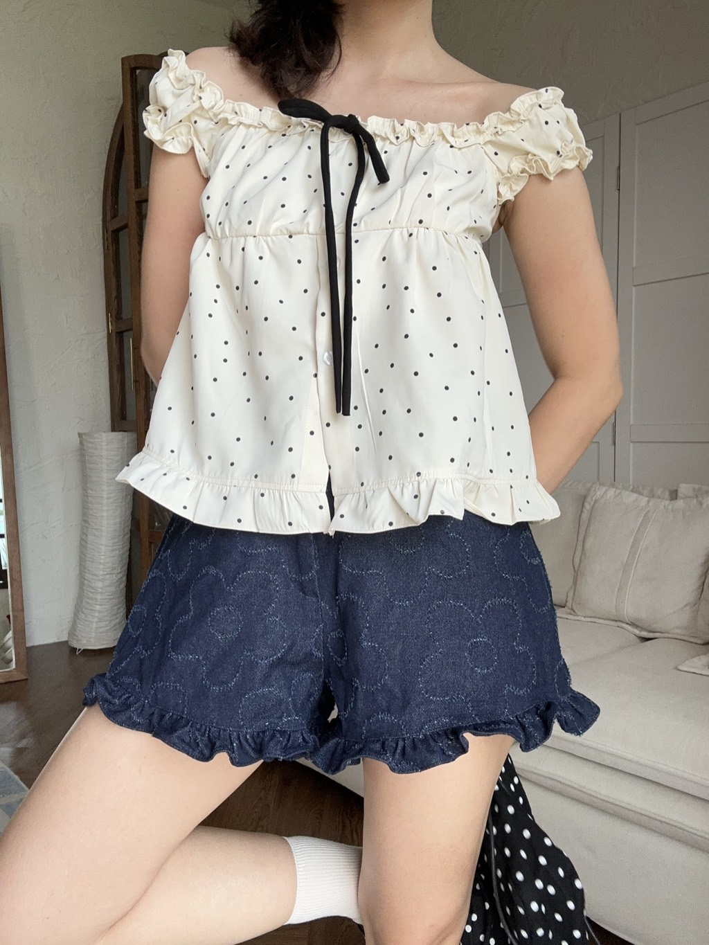 🇻🇳 Dóra the label 預訂｜Bleum Denim Shorts